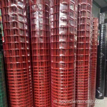 1/4 inch PVC gecoate/gegalvaniseerde gelaste draadgaas